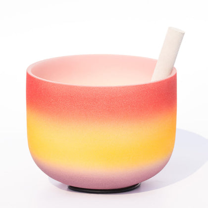 Colorful Crystal Meditation Music Bowl